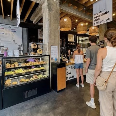 Inside the Coffee Haunt store