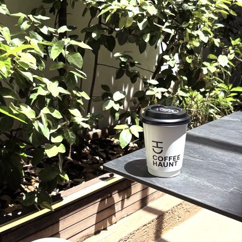 Coffee Haunt takeaway cup