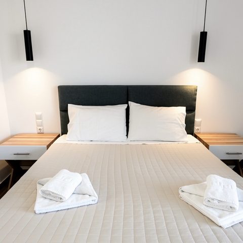 Bedroom at Costa Varda Apartments
